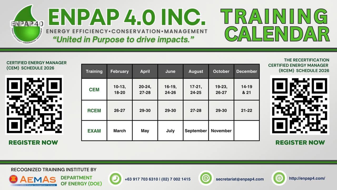 CEM Training Calendar
